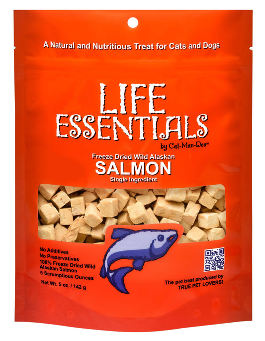 Cat-Man-Doo Freeze Dried Wild Alaskan Salmon // 5oz