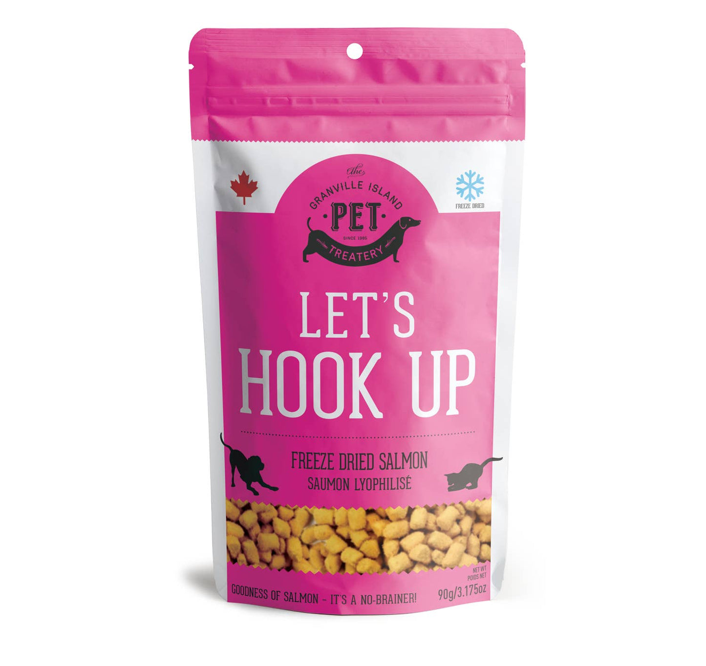 Freeze Dried Wild  Salmon Treat For Dogs and Cats // 50g