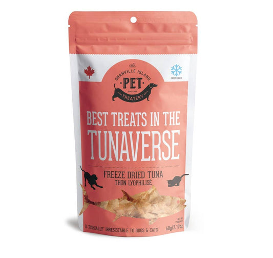 Freeze Dried Tuna Flakes Treat For Cats & Dogs // 60G